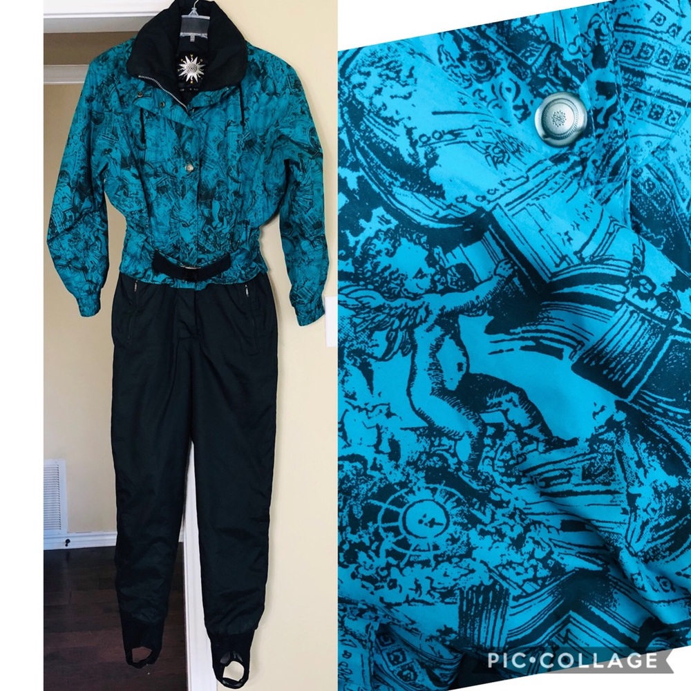 Vintage Ski Suit Size 6